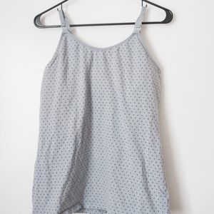 Gap Maternity nursing camisole polkadot